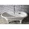 Aqua Eden Clawfoot Bathtubs, 71.63 L, 31.5 W, White, Cast Iron VCTDE7232NLW - alternate 5